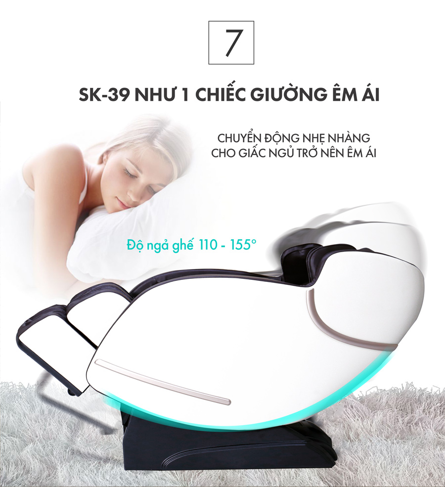 Ghế Massage Toàn Thân Nhật Bản Osun SK39