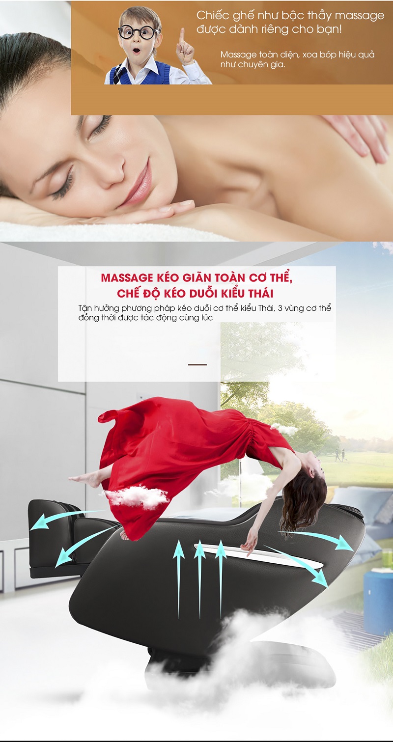 Ghế massage toàn thân Okasa OS-568